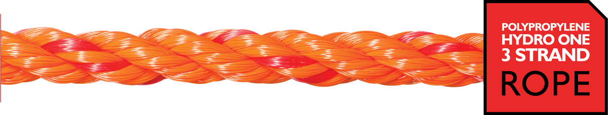 3 Strand Polypropylene Rope