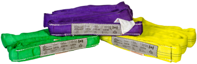 Polyester Round Slings - Colour Coded