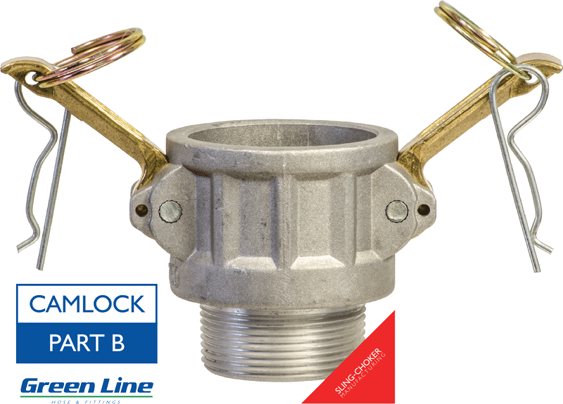 Part B Camlock Male NPT Coupler