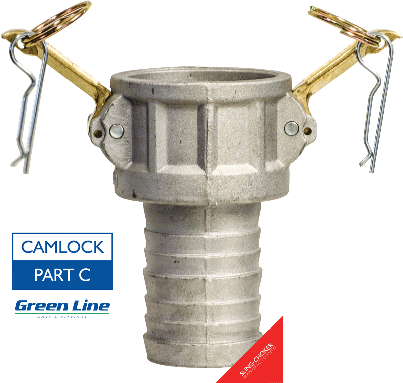 Part C Camlock Hose Shank Coupler