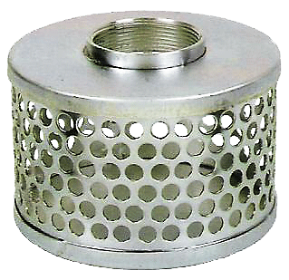 Round Hole Strainer (Plated Steel)