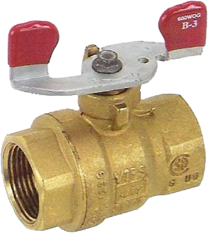 Premium Brass Ball Valve with Wing Handle