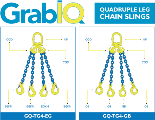 GrabIQ 4 Leg Bridles