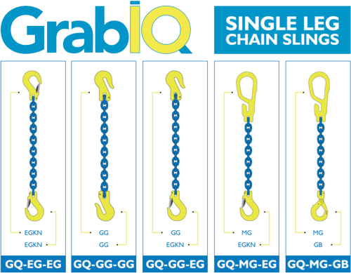 GrabIQ 1 Leg Chain Sling