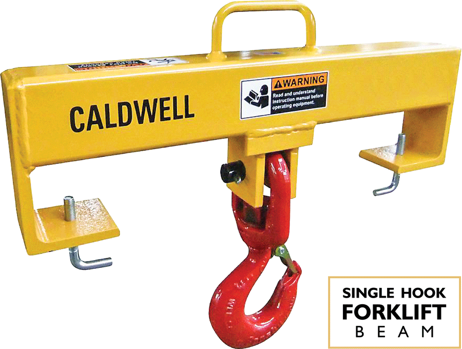 Single Hook Forklift Beam