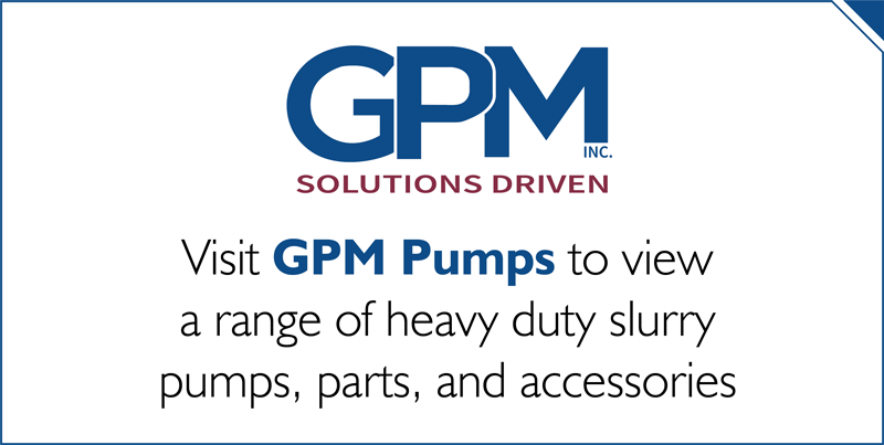 GPM Eliminator Slurry Pumps - Sling-Choker Mfg