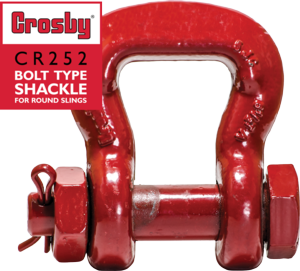 Sling Saver - Bolt Type Shackle for Synthetic Slings - Crosby