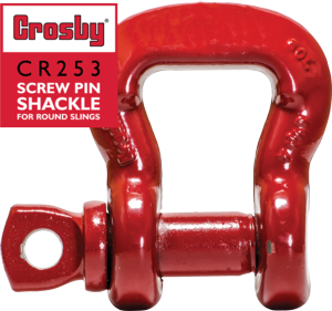 Sling Saver - Screw Pin Shackle for Synthetic Slings - Crosby