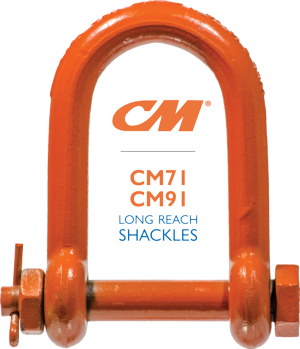 Long Reach Shackles - Screw Pin and Bolt-Type