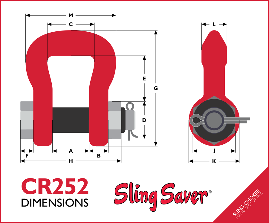 CR252 Dimensions