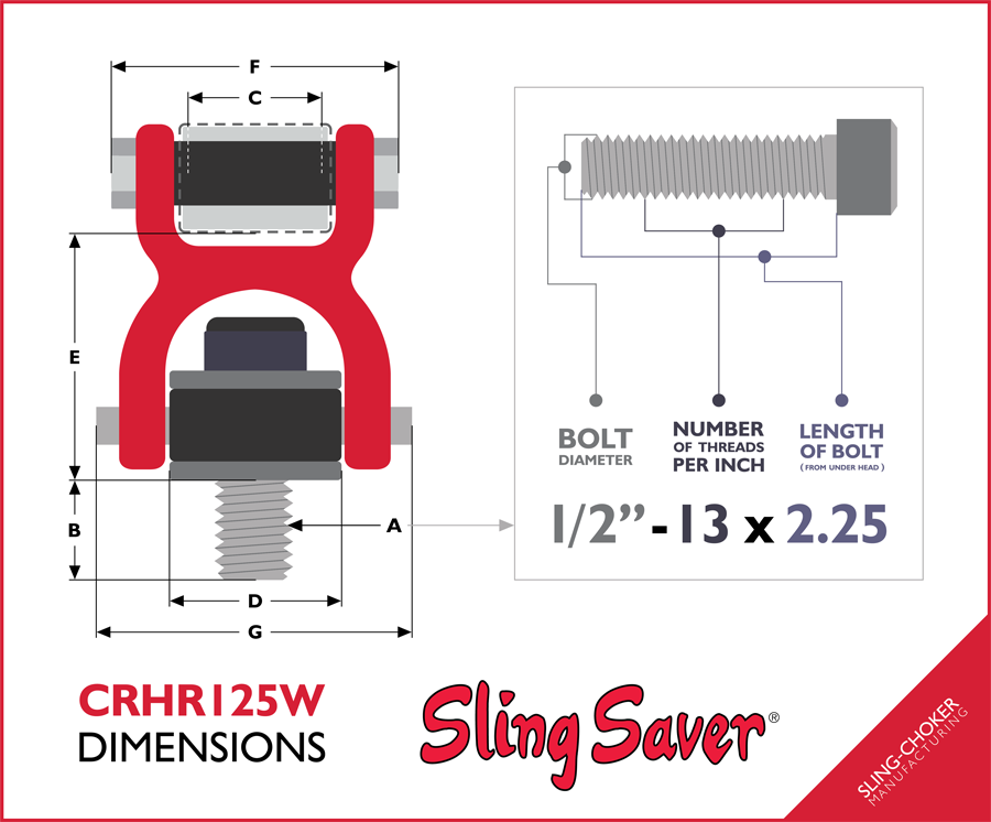 CRHRI25W Dimensions