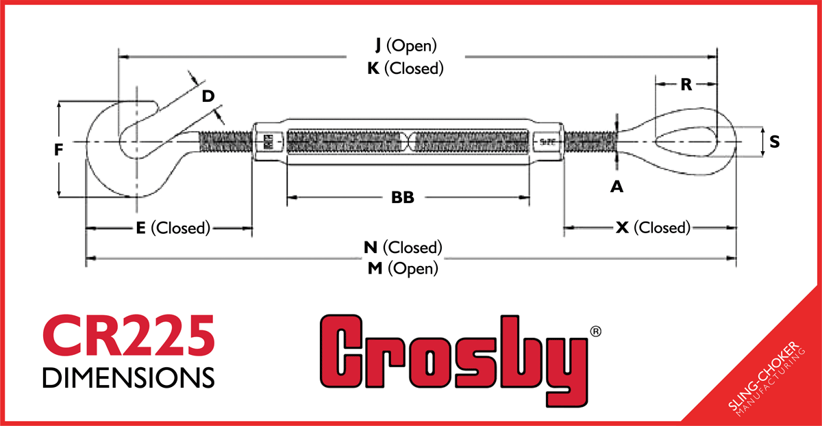 CR225 Dimensions